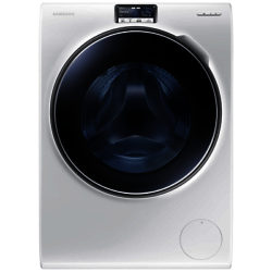 Samsung WW10H9600EW Freestanding Washing Machine, 10kg Load, A+++ Energy Rating, 1600rpm Spin, White